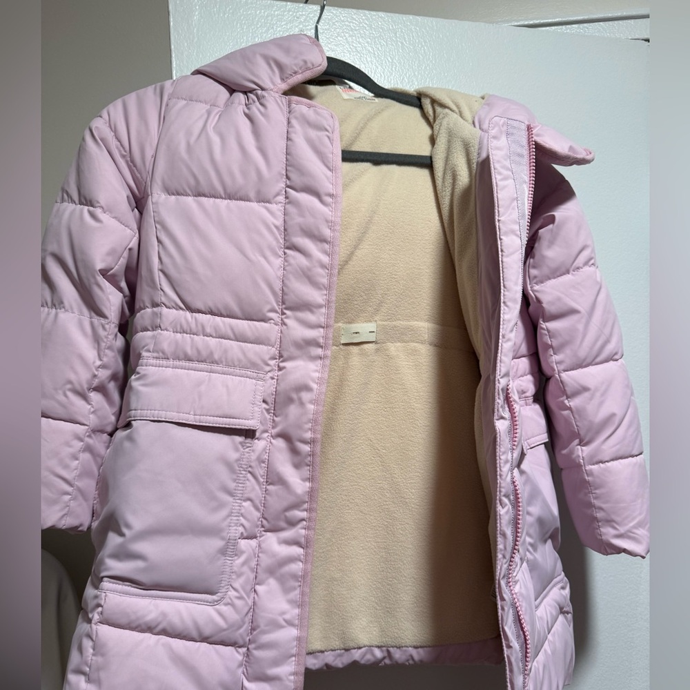 Crewcuts Light Pink Puffer Jacket